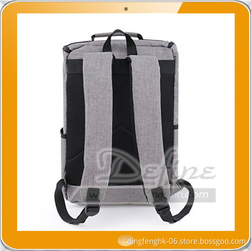 Lightweight Canvas Leather Travel Backpack